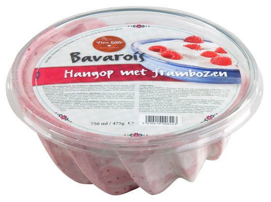 Bavaroìs Hangop Met Frambozen